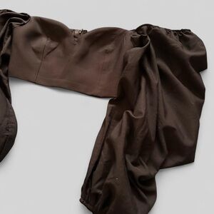 🐡 TRENDYOL 🐡 Balloon sleeve crop top